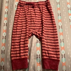 Red Striped Pants